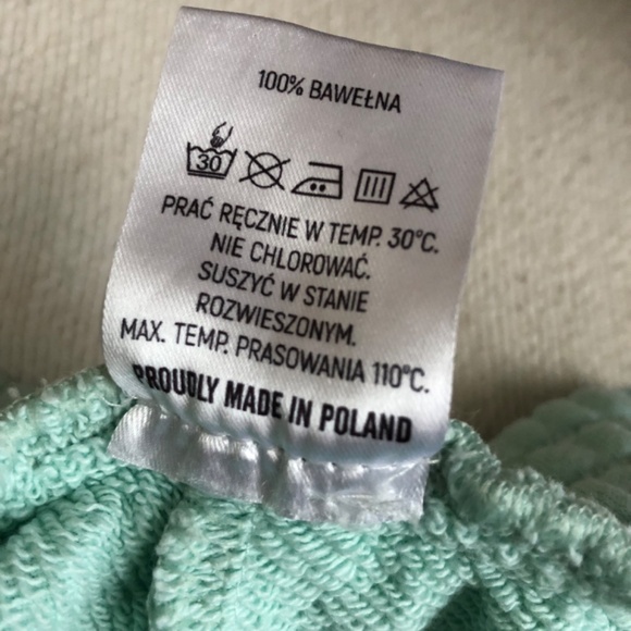 100% Cotton LaManuel Shorts Made in Poland S Mint Green - Picture 6 of 9